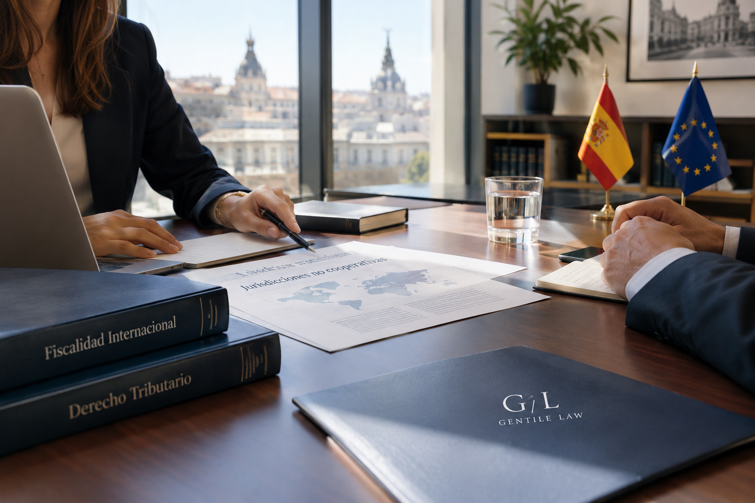 Reunión sobre fiscalidad internacional